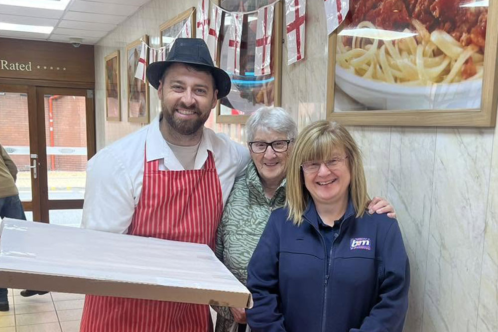 H. Potter & Son butchers team