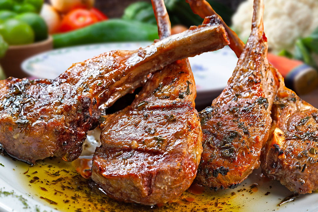 Minted Lamb Chops (Pack of 4)